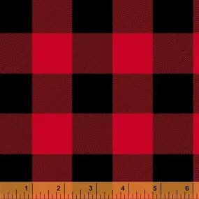 108"HUNTING PLAID RED WIDEBACK
