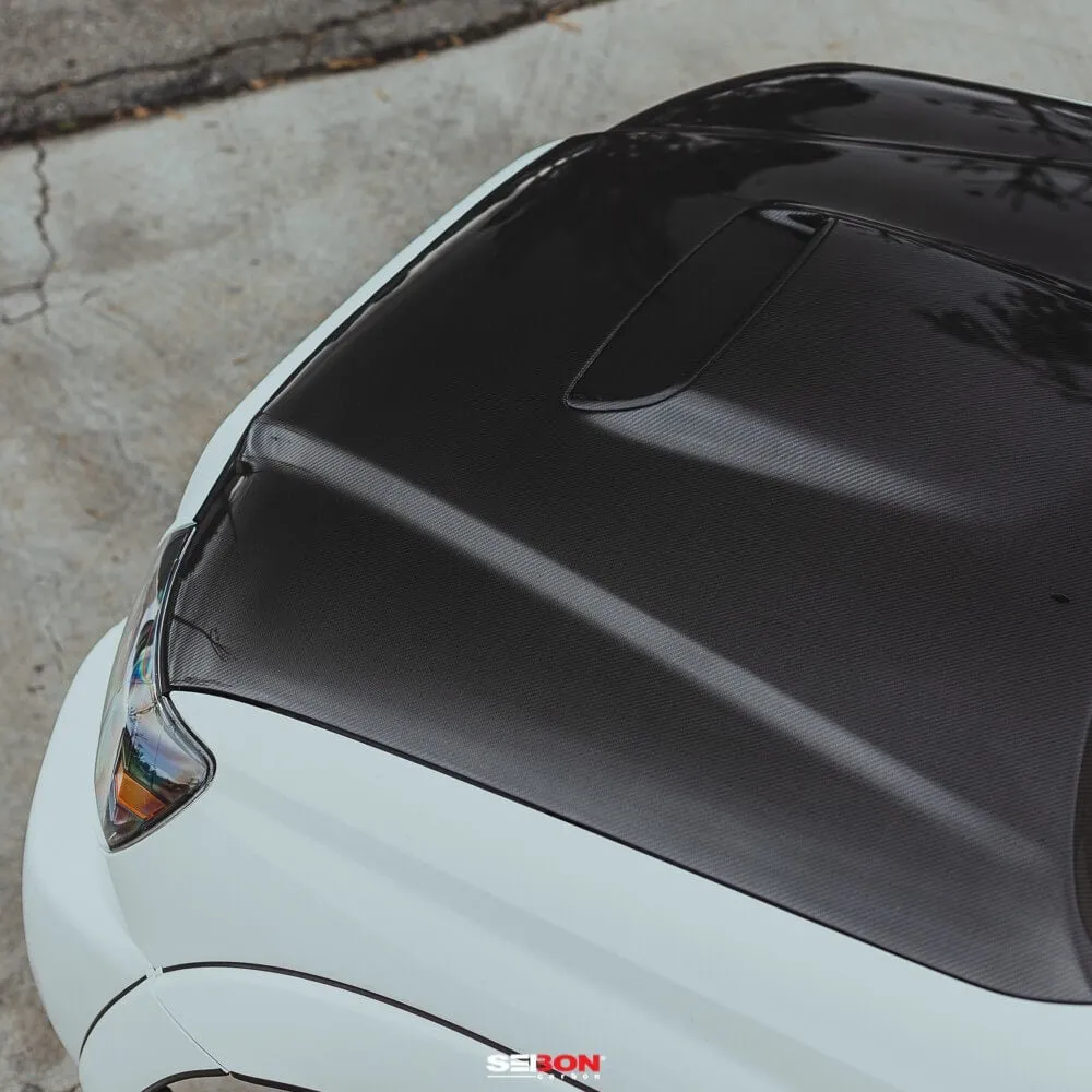 2005-2011 Toyota Tacoma TR-Style Carbon Fiber Hood