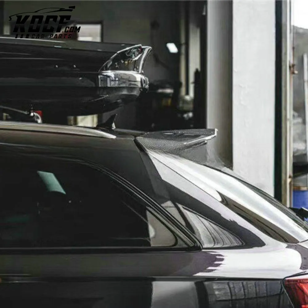 2011-2018 Audi A6 C7 Avant Vs Style Real Carbon Fiber Rear Spoiler