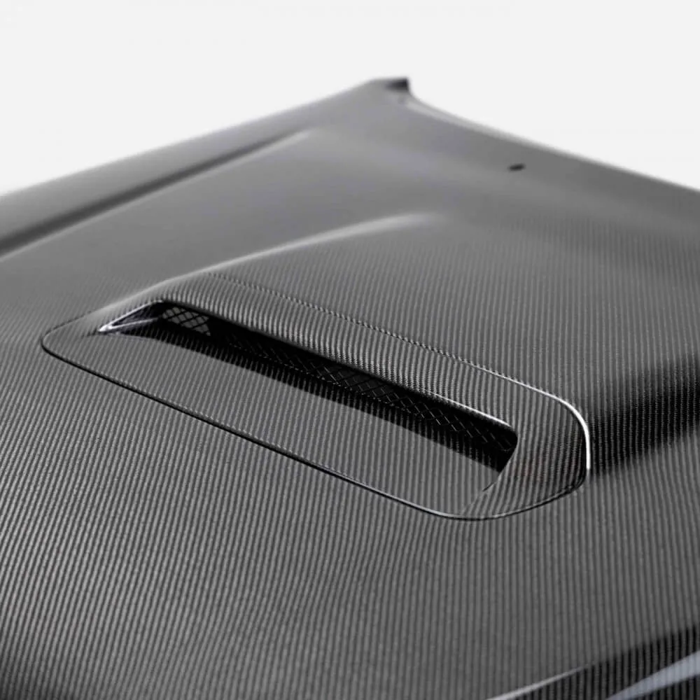 2012-2015 Toyota Tacoma TR-Style Carbon Fiber Hood
