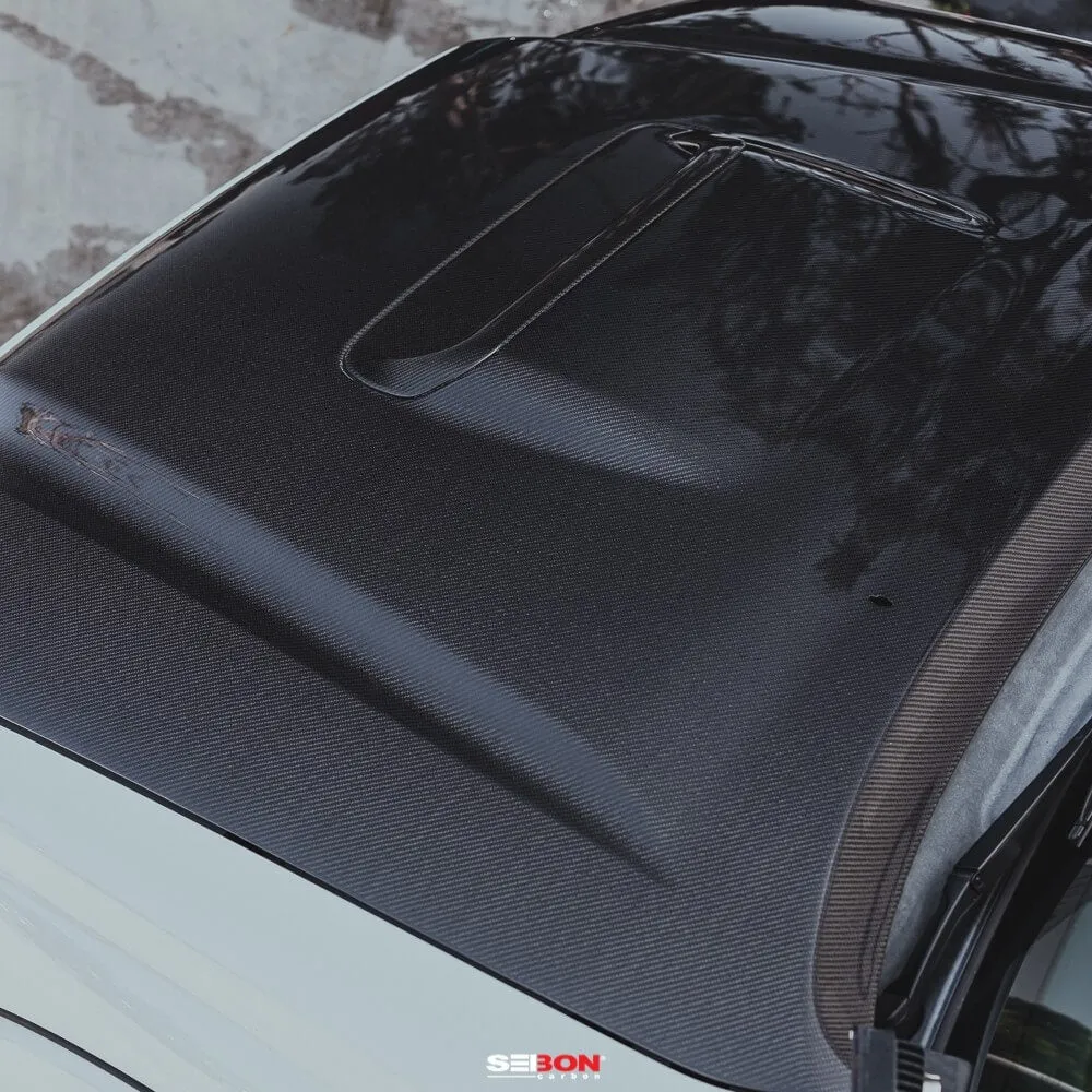 2012-2015 Toyota Tacoma TR-Style Carbon Fiber Hood