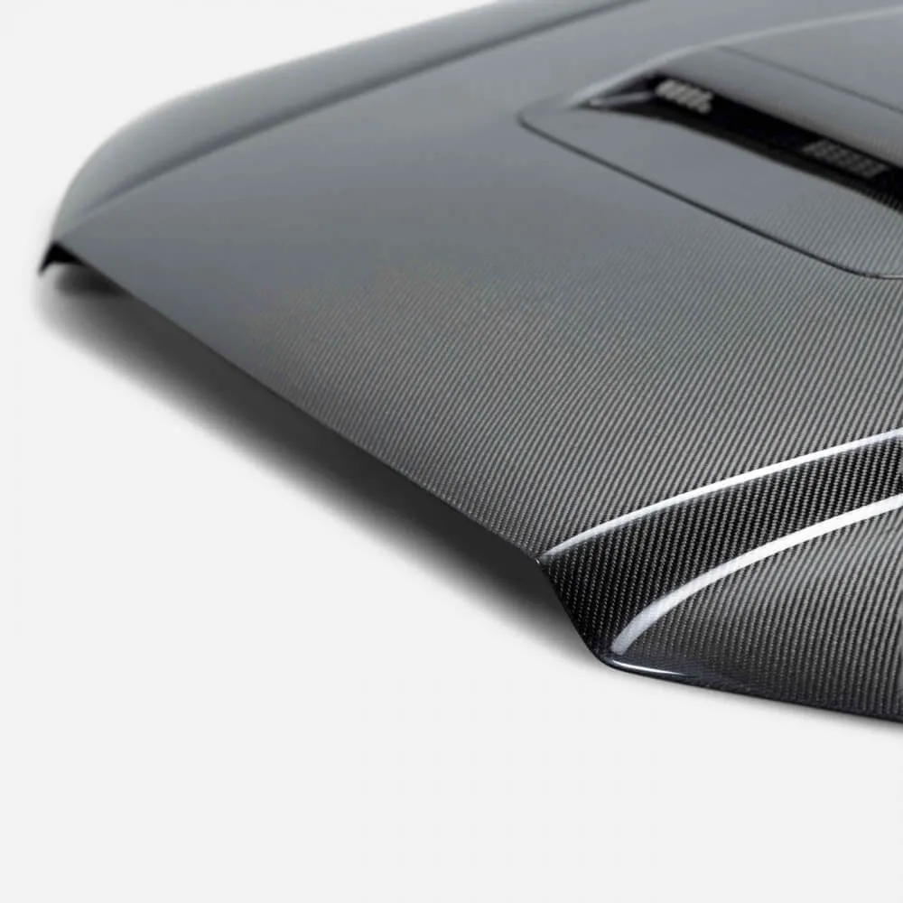 2012-2015 Toyota Tacoma TR-Style Carbon Fiber Hood