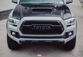2016-2023 Toyota Tacoma TR-Style Carbon Fiber Hood