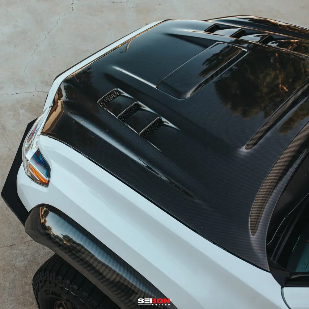 2016-2023 Toyota Tacoma TS-Style Carbon Fiber Hood