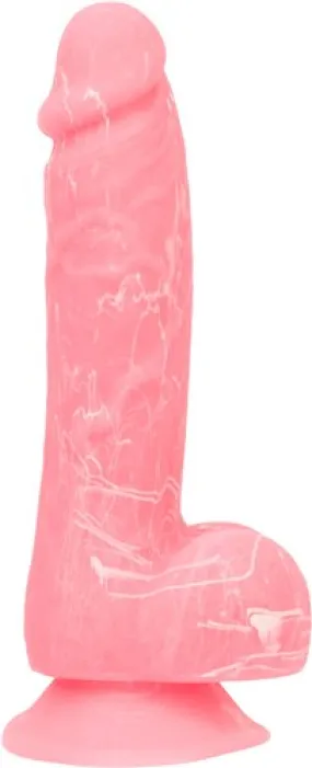 Addiction Brandon 7.5in Pink Glow In The Dark