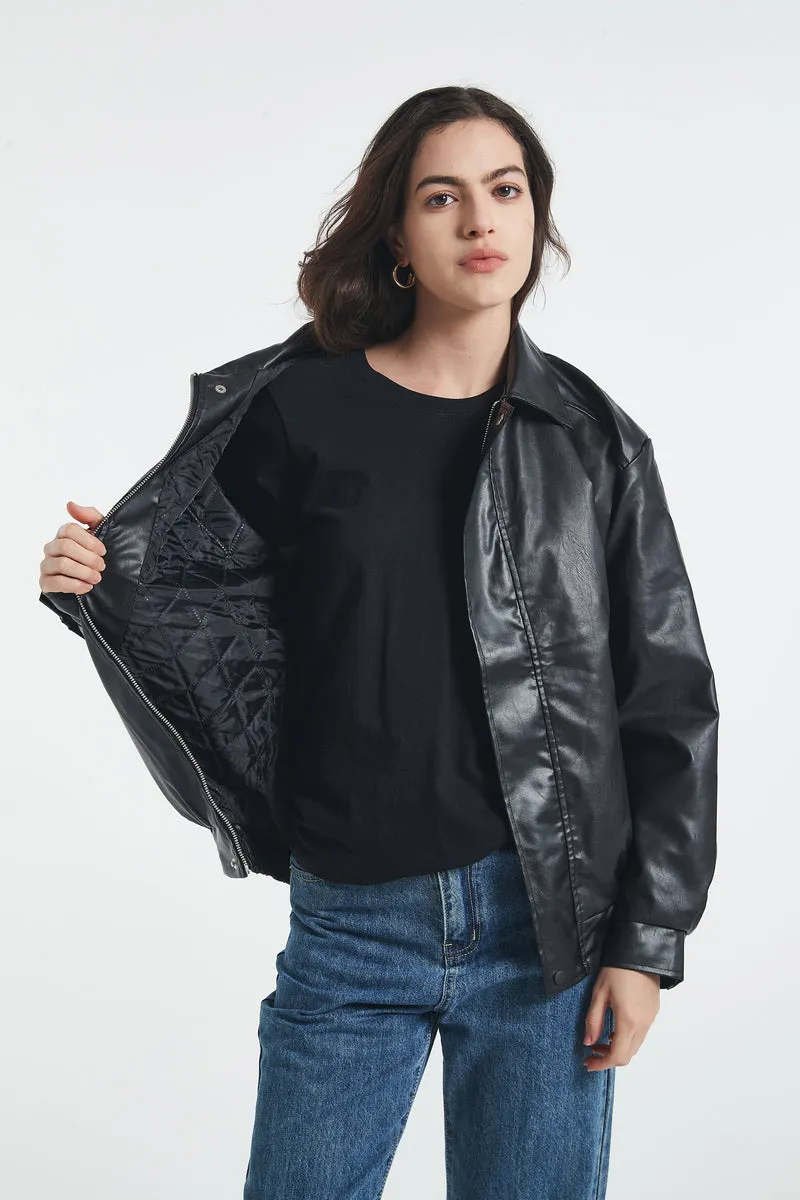 Aimee Quilted Bomber Jacket