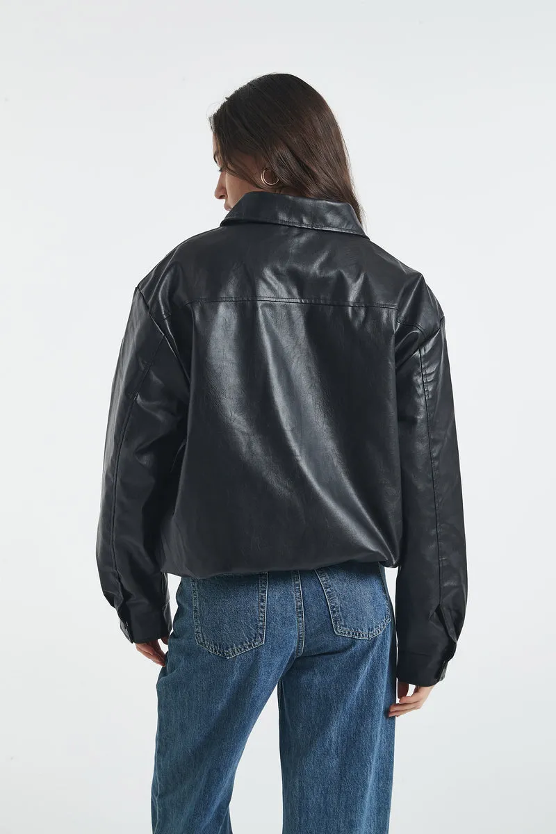 Aimee Quilted Bomber Jacket