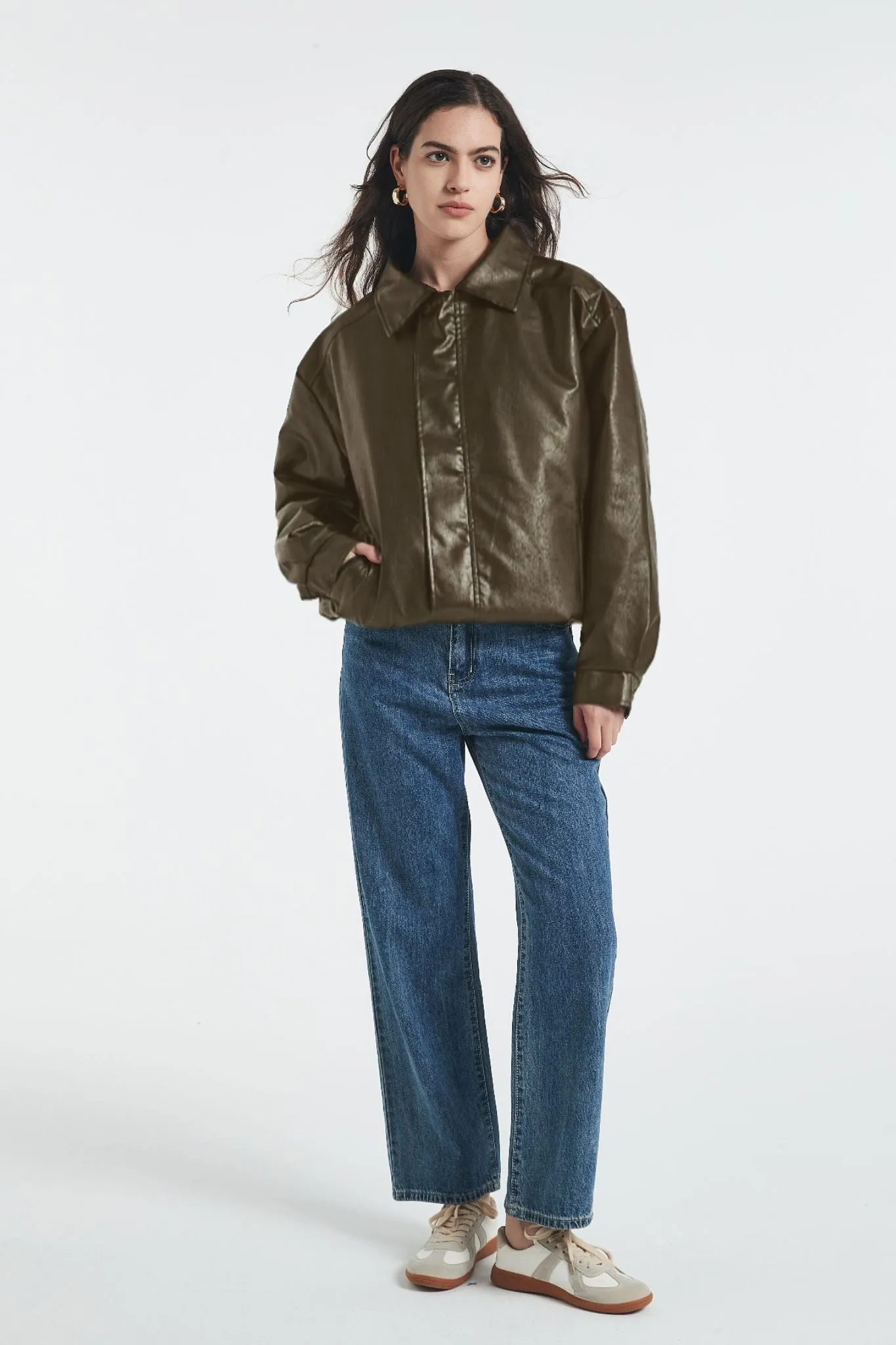 Aimee Quilted Bomber Jacket