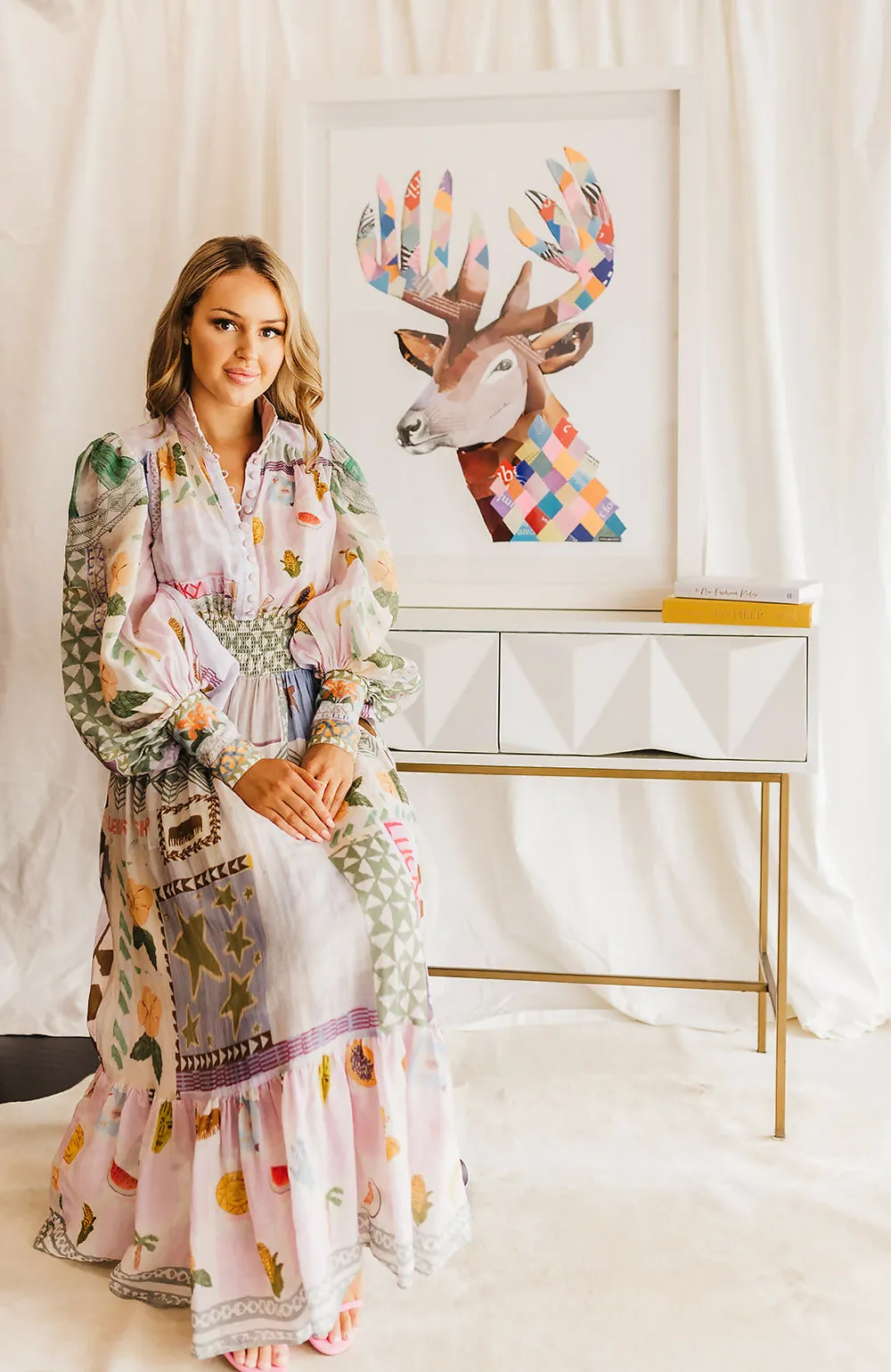 Alemais Emma Gale Shirt Dress Hire