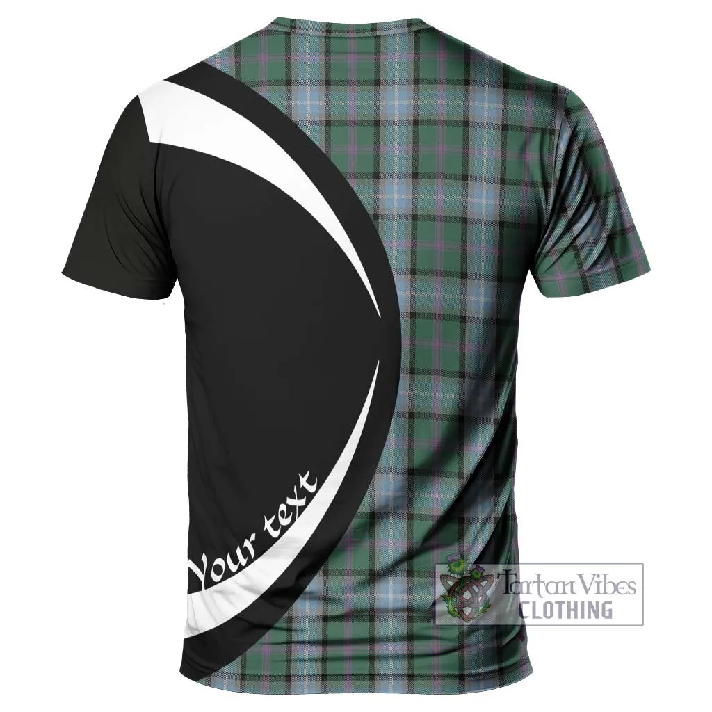 Alexander of Menstry Hunting Tartan T-Shirt with Family Crest Circle Style