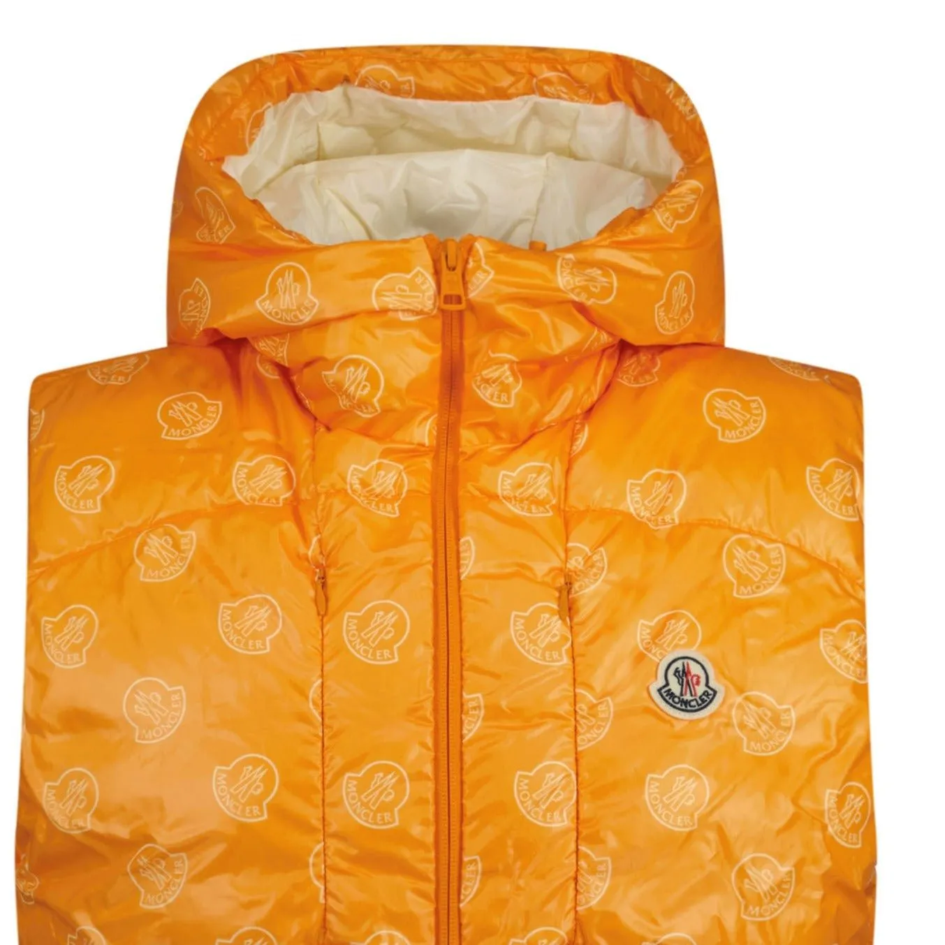 'Alkarab' Nylon Gilet Orange