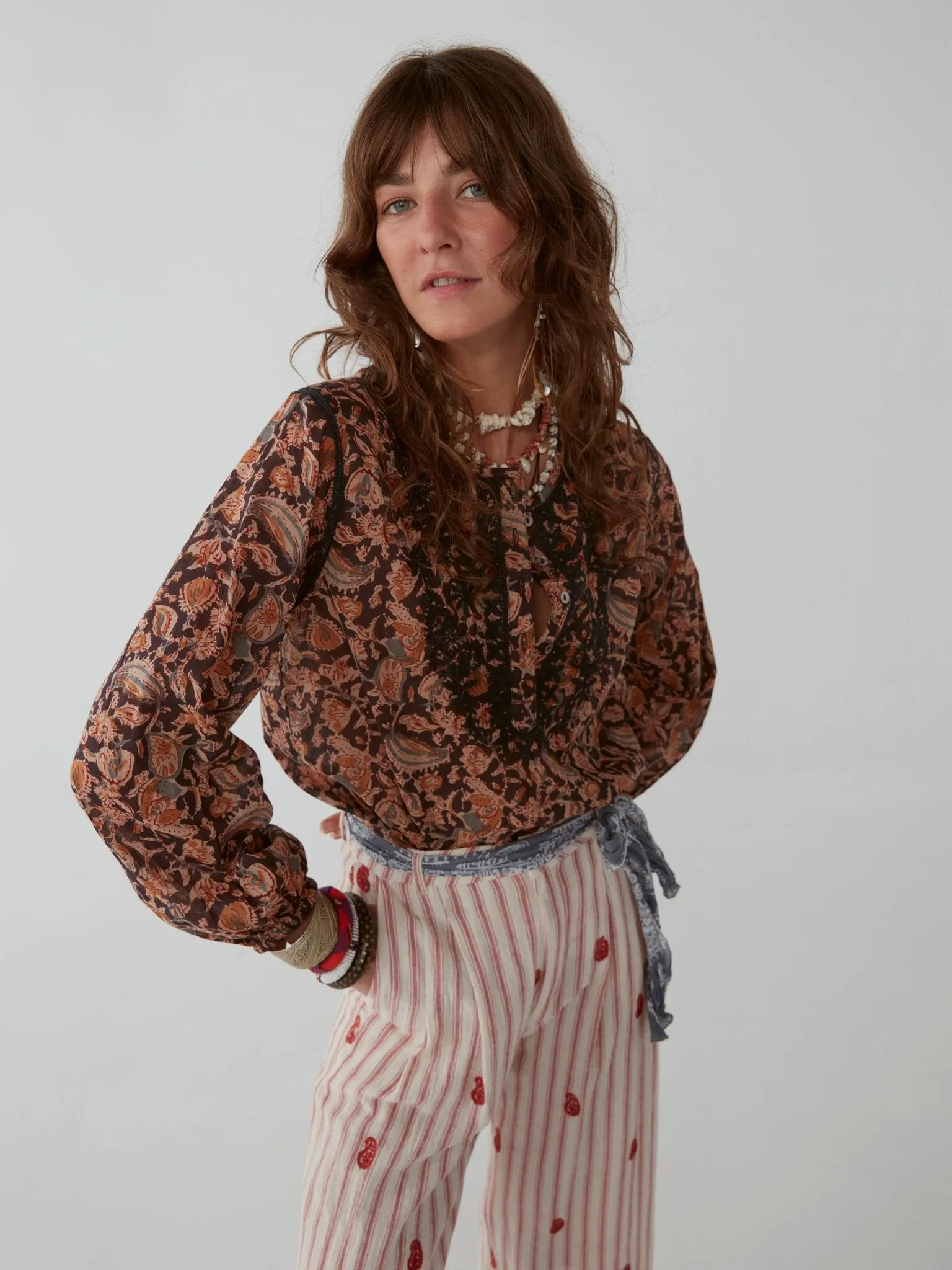 Amrita Blouse - Bangalore Blue Note