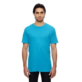 Anvil Men's Caribbean Blue 3.2 oz. Featherweight Short-Sleeve T-Shirt
