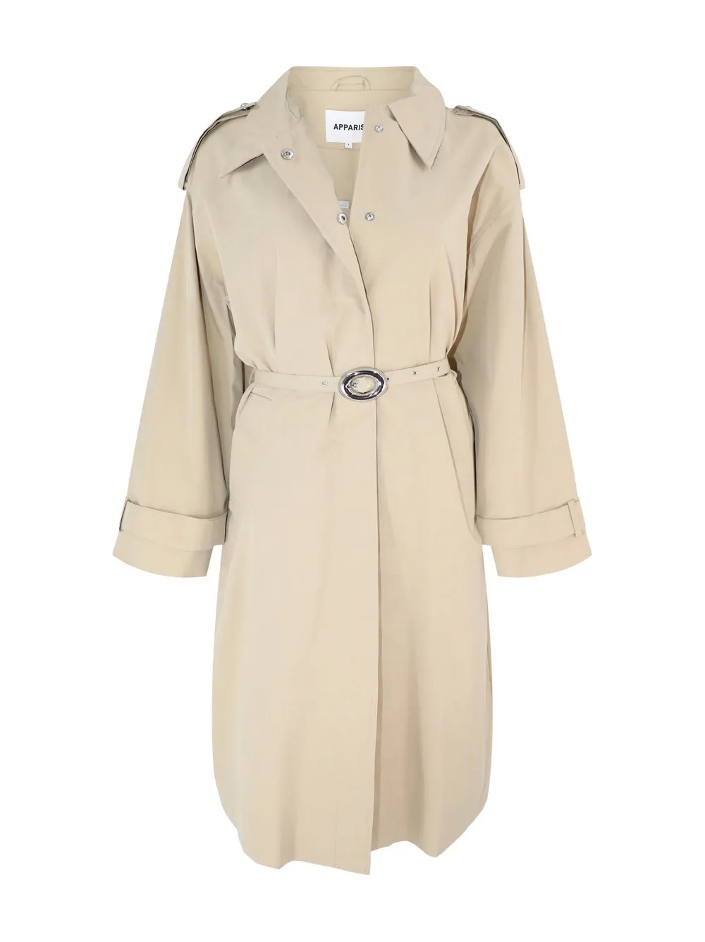Apparis Ozzy Trench Coat in Sandstone