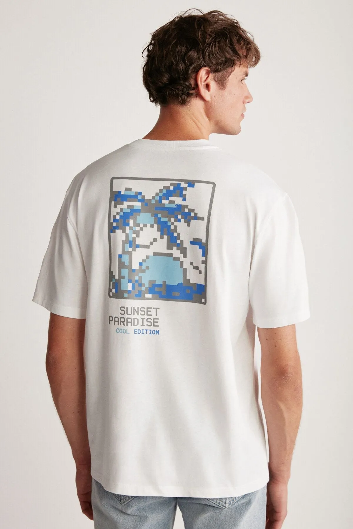 Arnaldo Regular White T-Shirt