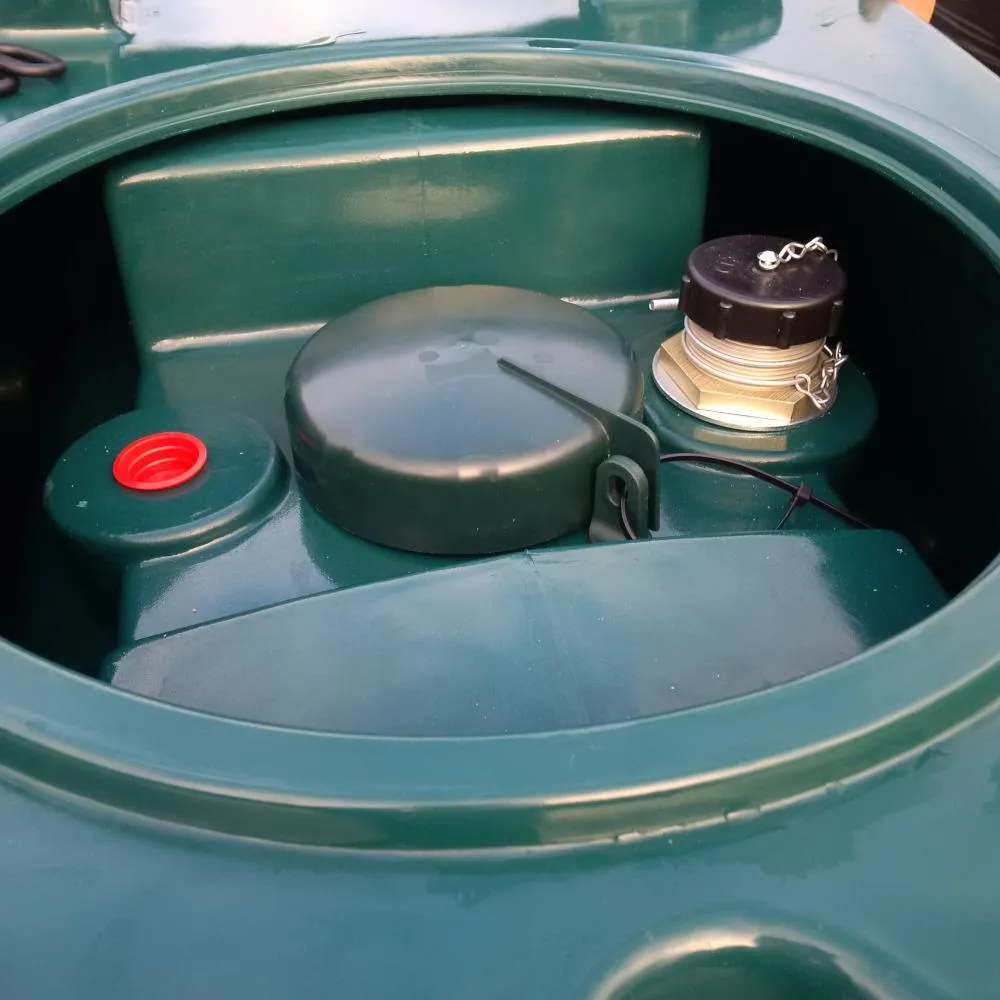 Atlantis 2450 Litre Horizontal Bunded Oil Tank