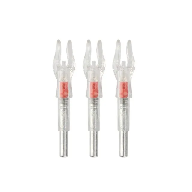 Automatically Luminous Lighted LED Glowing Arrow Nock Tail Fit 4.2mm