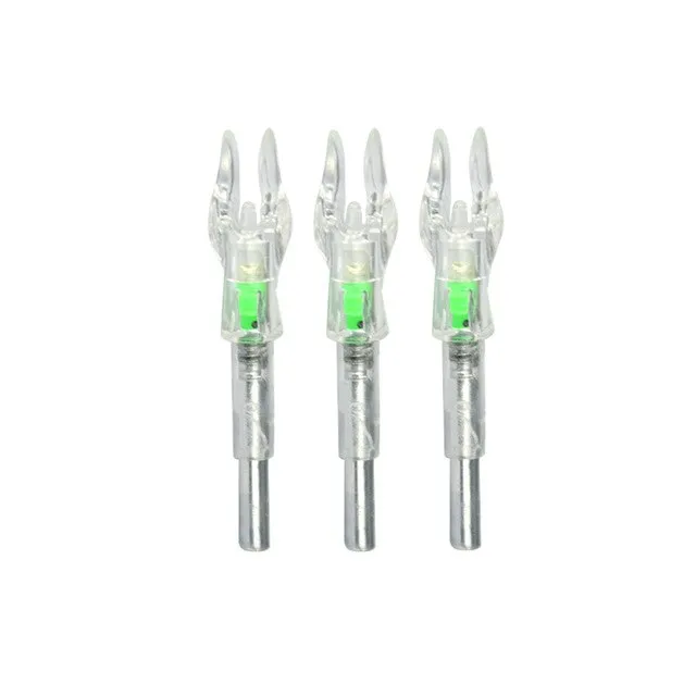 Automatically Luminous Lighted LED Glowing Arrow Nock Tail Fit 4.2mm