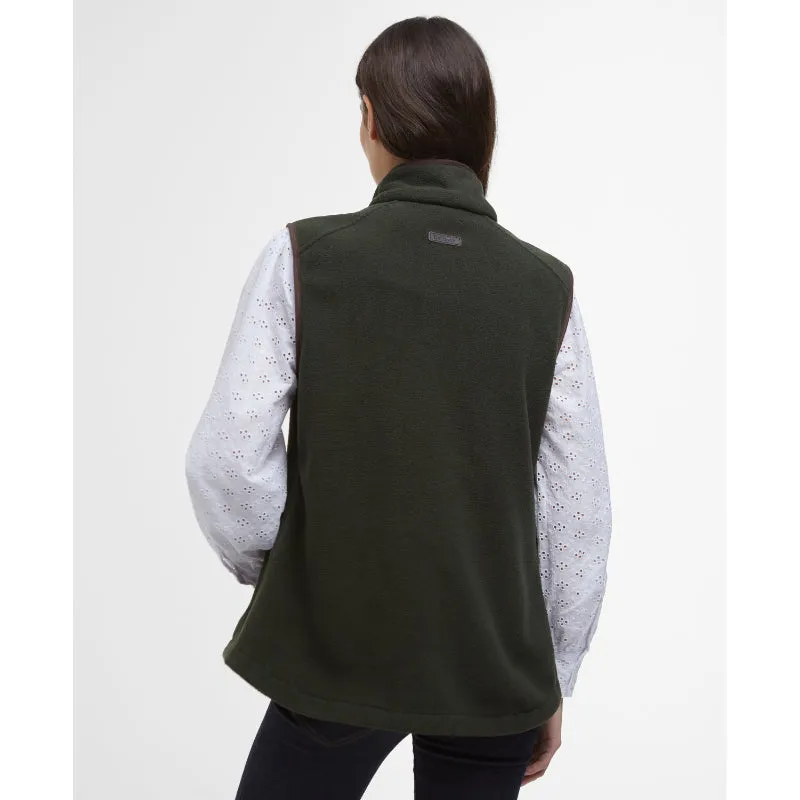 Barbour Country Colton Ladies Fleece Gilet - Sage