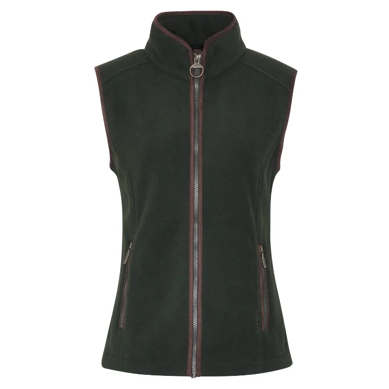 Barbour Country Colton Ladies Fleece Gilet - Sage