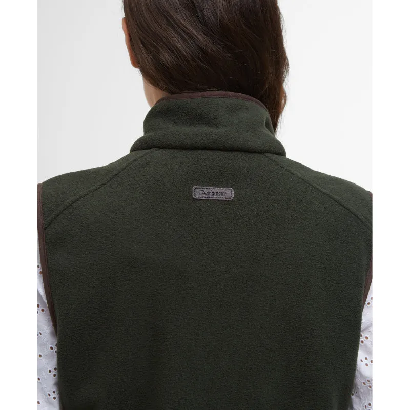 Barbour Country Colton Ladies Fleece Gilet - Sage
