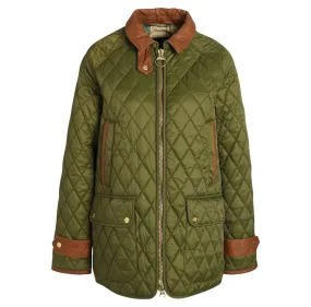 Barbour Kelham Quilted Jacket - Cadet Green/Ancient