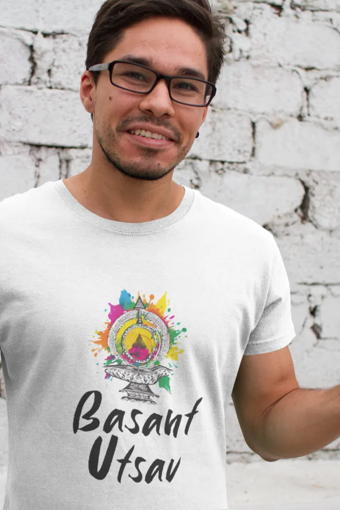 Basant Utsav Holi T-shirt for men
