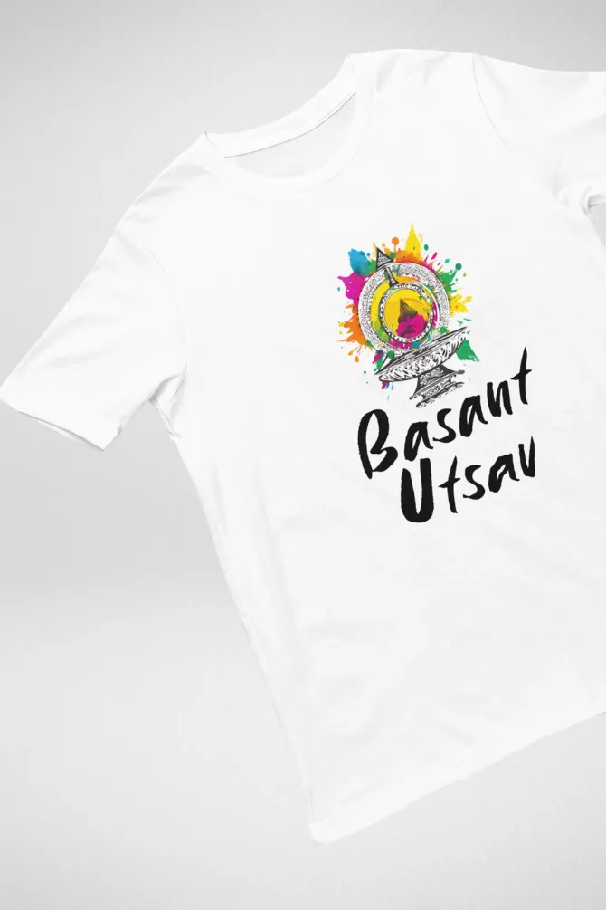 Basant Utsav Holi T-shirt for men