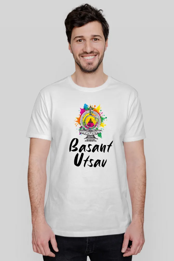 Basant Utsav Holi T-shirt for men