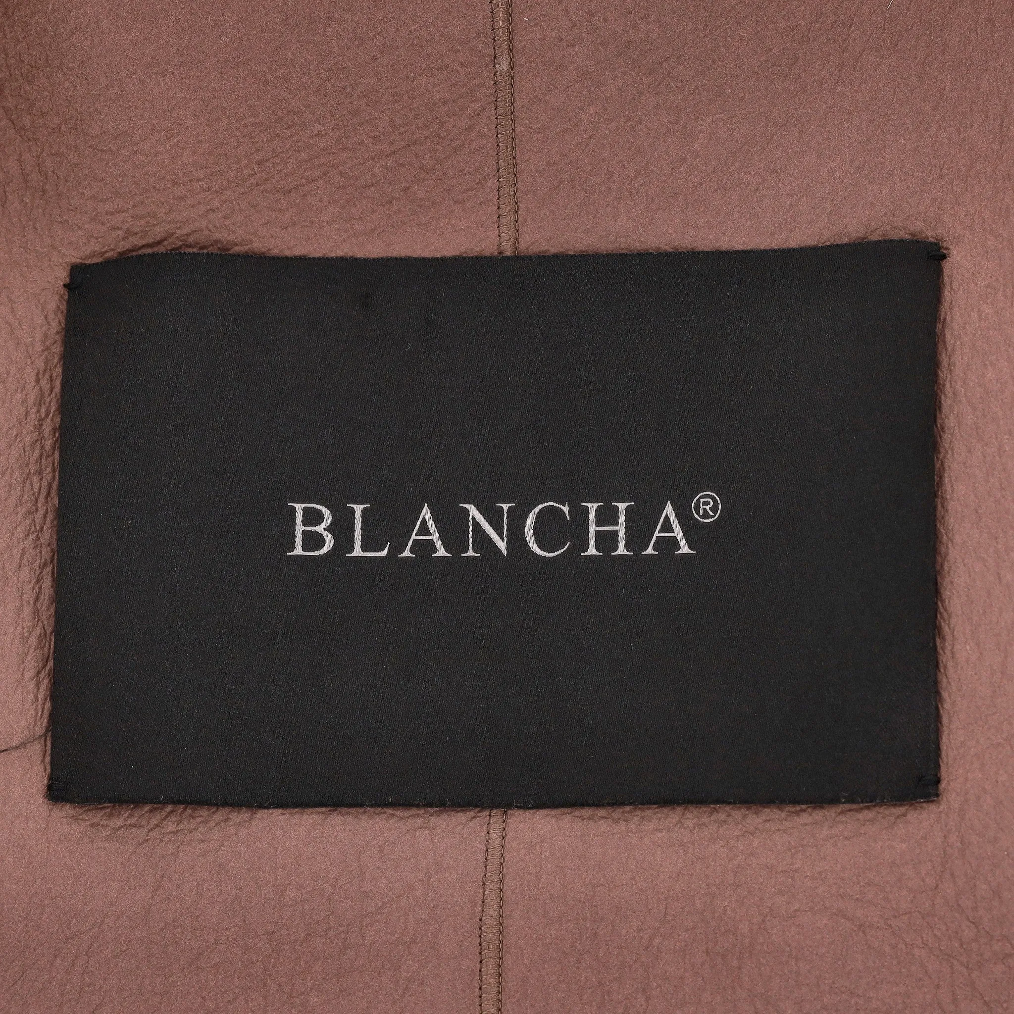 Blancha Sheepskin Teddy Coat. Size 38IT