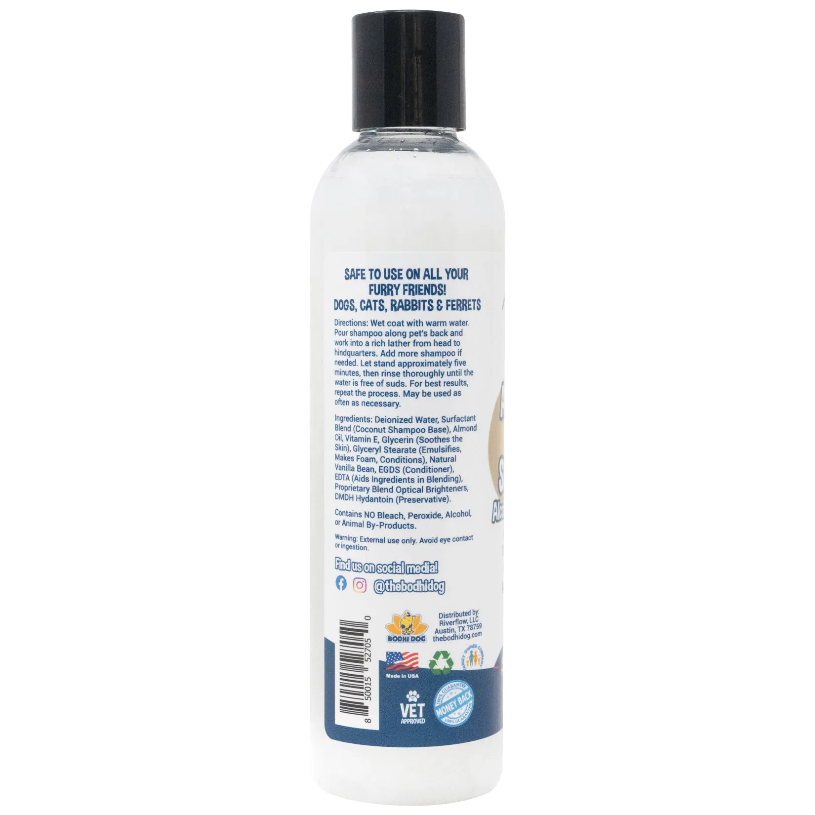 Bodhi Dog Amazing White Shampoo | Whitening Shampoo for Dogs | White Dog Shampoo | Brightens White & Light Coats | Natural Ingredients | Professional Quality | Made in USA