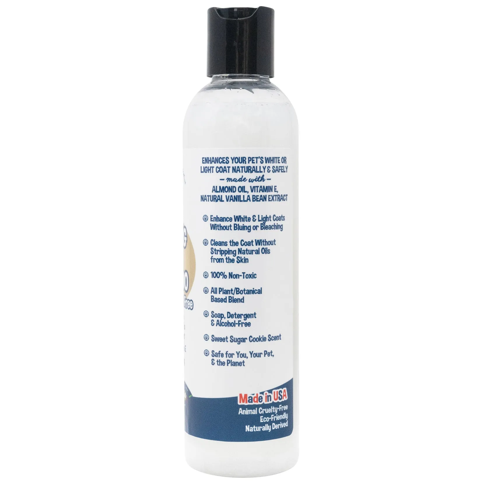 Bodhi Dog Amazing White Shampoo | Whitening Shampoo for Dogs | White Dog Shampoo | Brightens White & Light Coats | Natural Ingredients | Professional Quality | Made in USA
