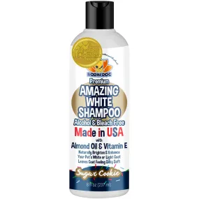 Bodhi Dog Amazing White Shampoo | Whitening Shampoo for Dogs | White Dog Shampoo | Brightens White & Light Coats | Natural Ingredients | Professional Quality | Made in USA