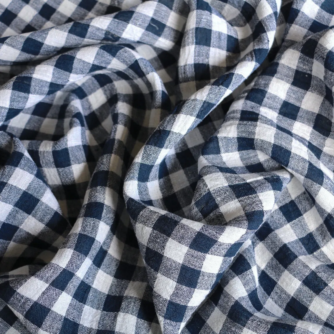 Boxed Anchor Crinkle Linen