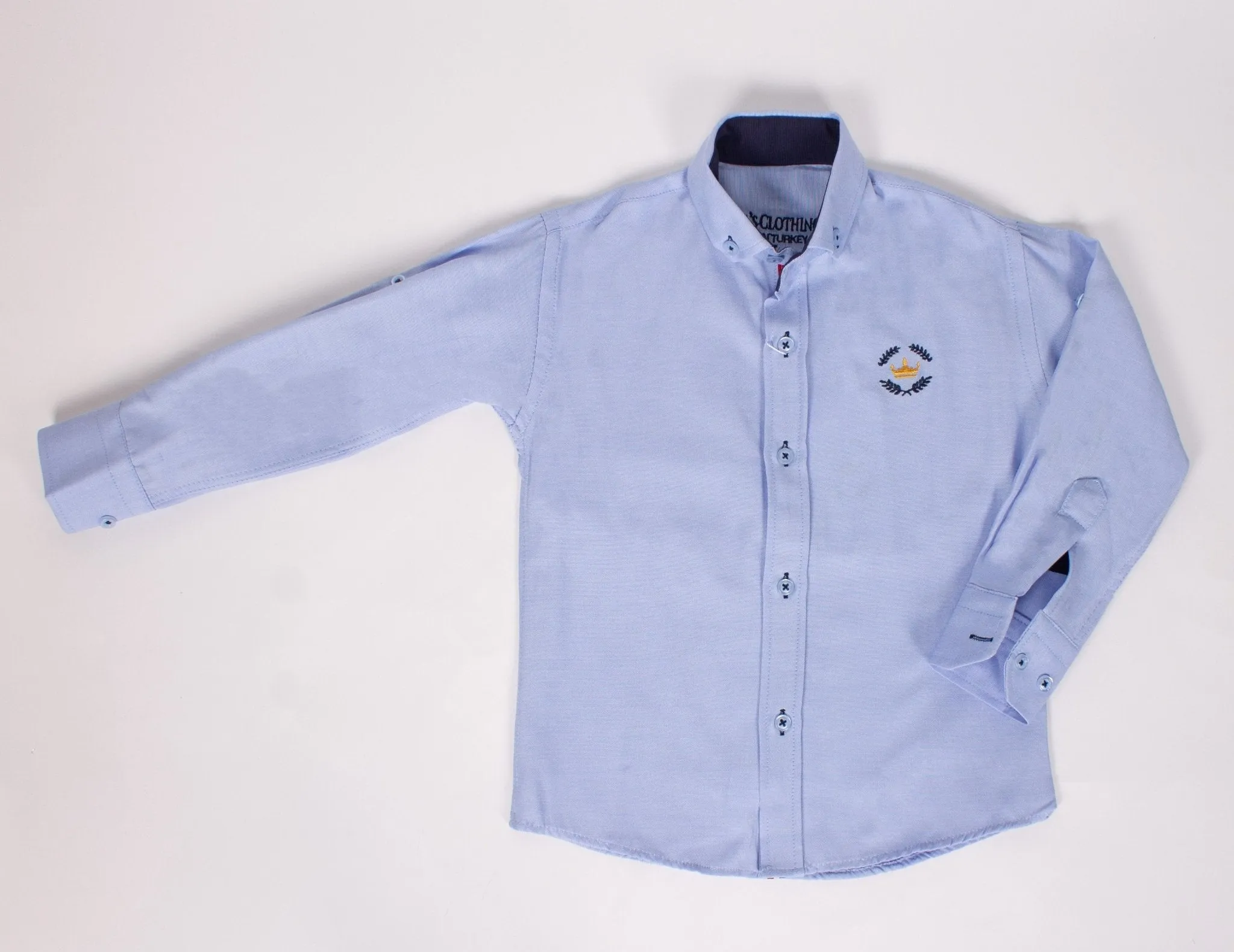 Boys  Button-down Blue Shirt