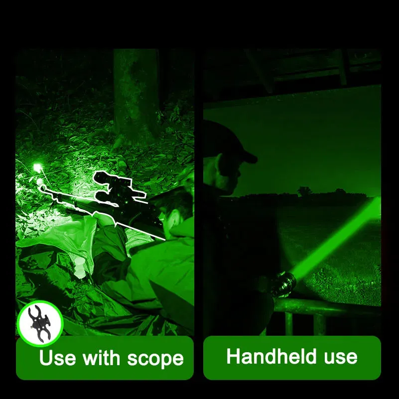 Brinyte T18-R R5 Green Hunting Light With Wireless Remote Switch