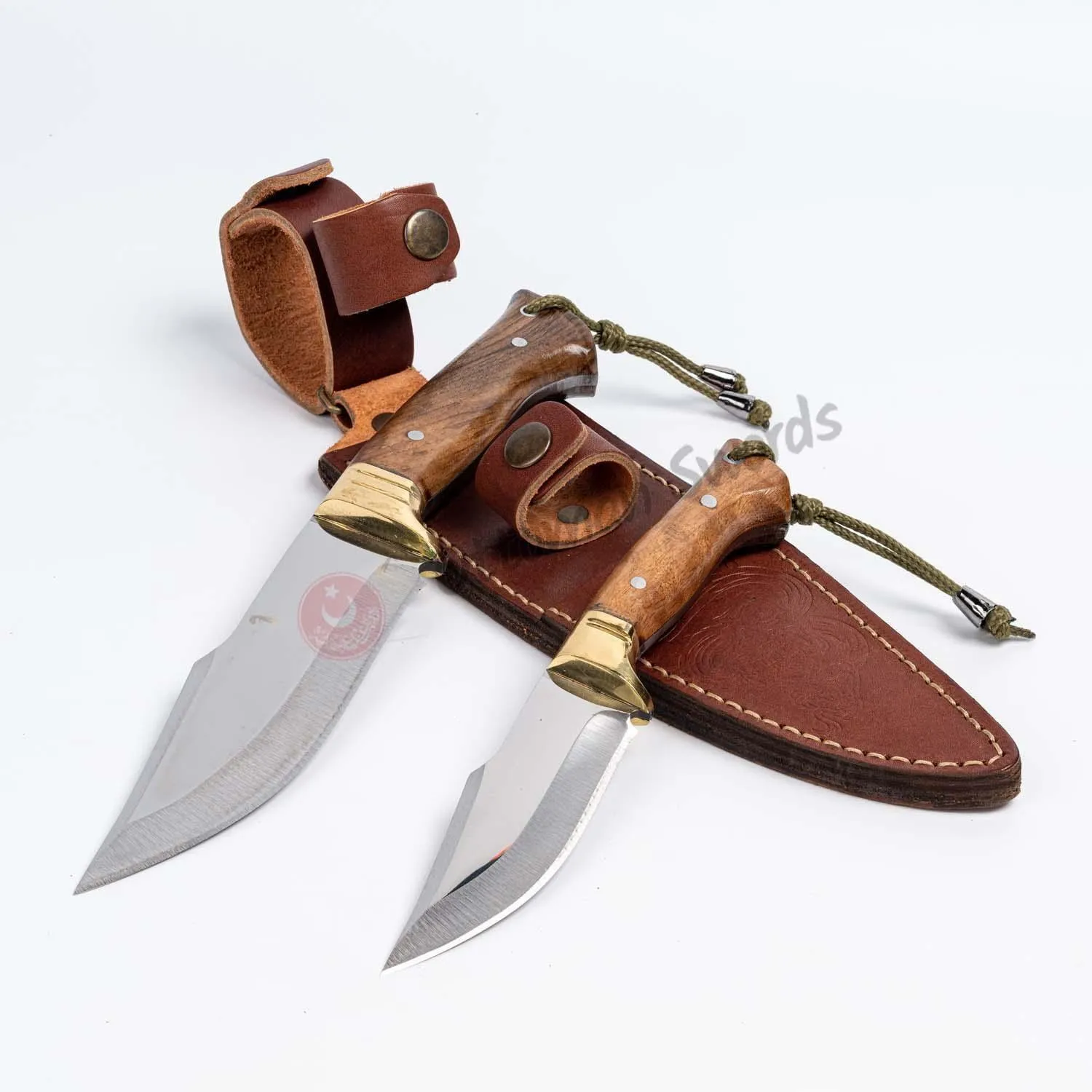 Bushcraft Hunting Double Set Knive