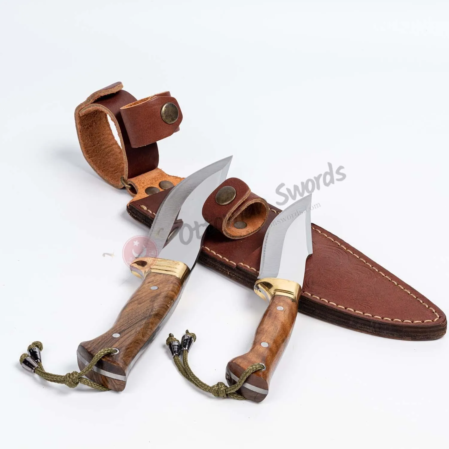 Bushcraft Hunting Double Set Knive