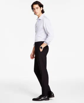 Calvin Klein Mens Slim fit Dress Pants 30 / 30 Red Plaid