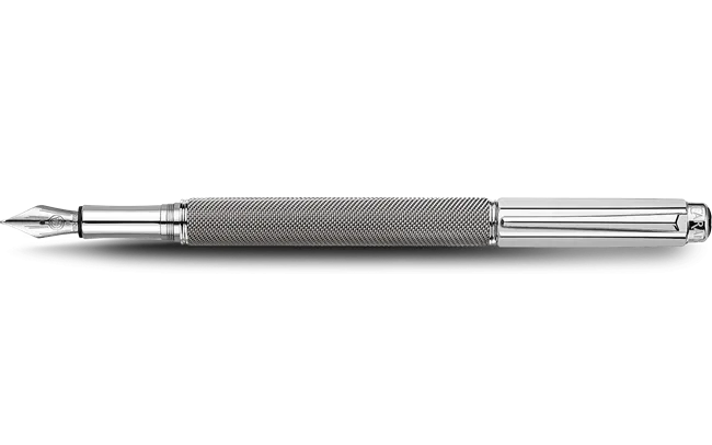 Caran D'Ache Varius Ivanhoe Rhodium Fountain Pen