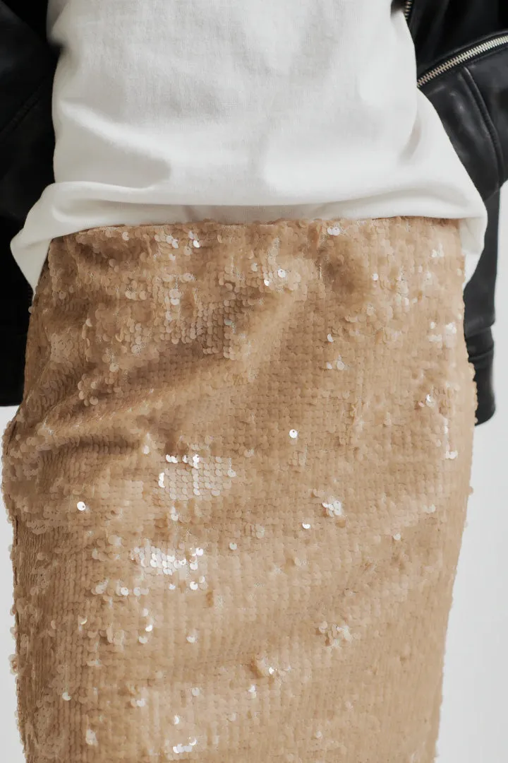 Cebelle Sequin Skirt