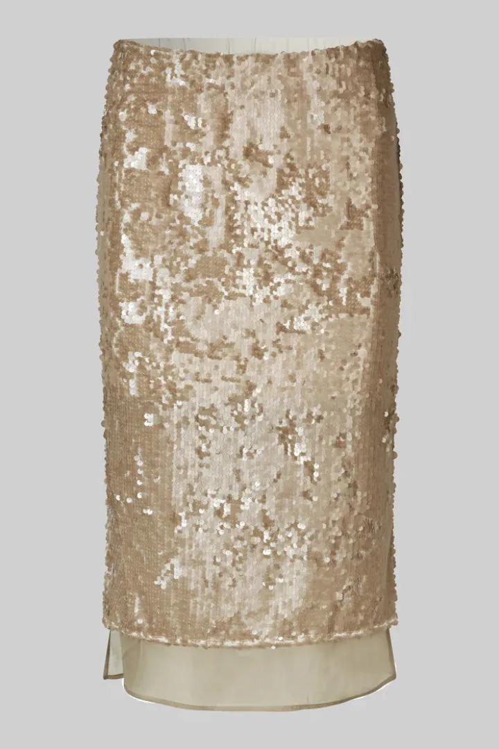 Cebelle Sequin Skirt