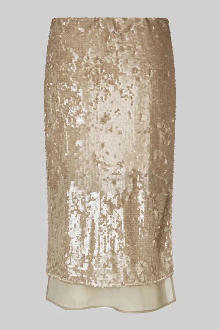 Cebelle Sequin Skirt