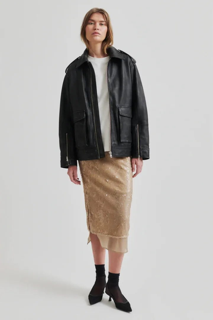 Cebelle Sequin Skirt