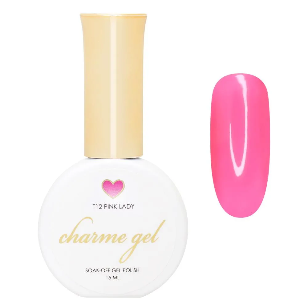 Charme Gel / Tinted Glass T12 Pink Lady