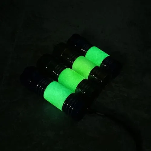 Click Glow In Dark Flashlight - 4 Pack with Batteries