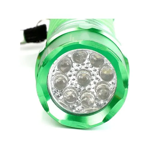 Click Glow In Dark Flashlight - 4 Pack with Batteries
