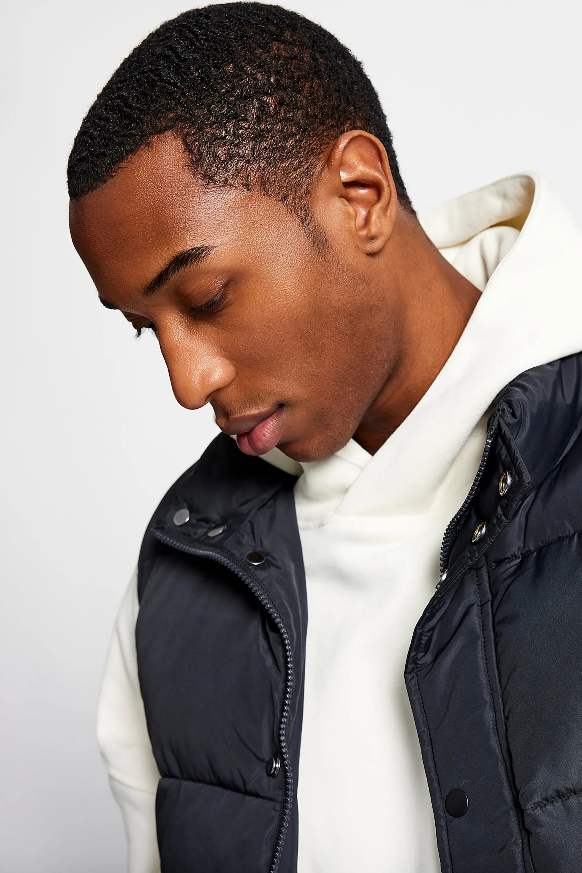 Coney Quilted Vest - Black
