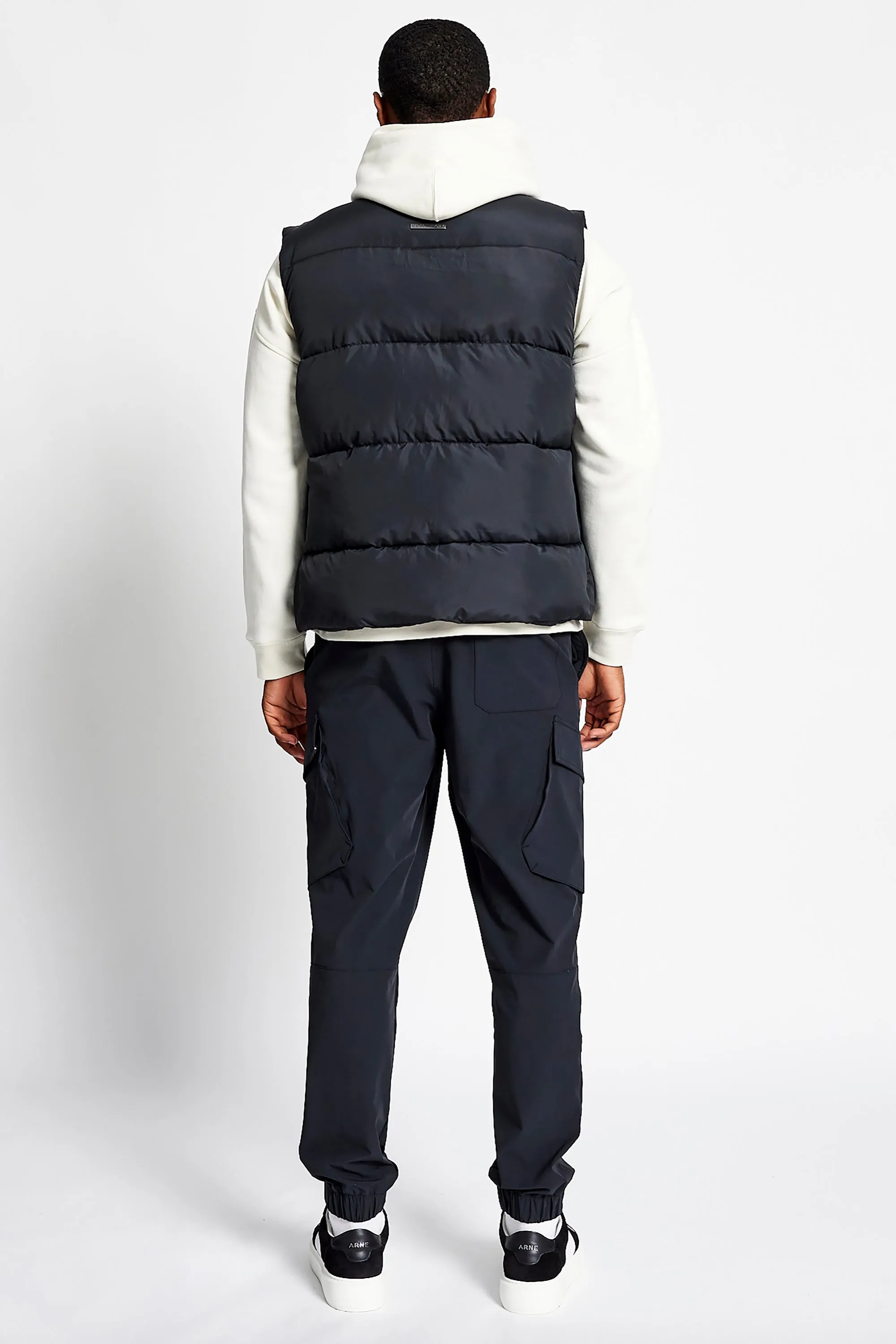 Coney Quilted Vest - Black
