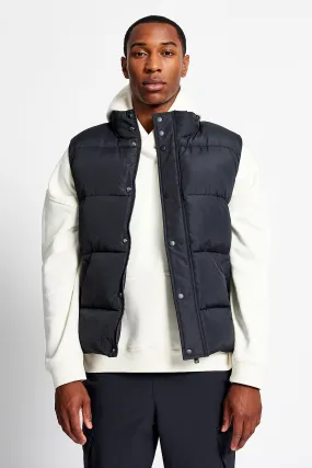 Coney Quilted Vest - Black